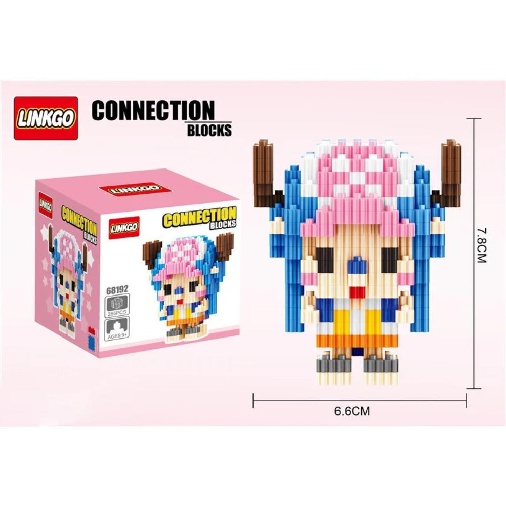 One Piece Connection Building Blocks Luffy Chopper Nami Sanji Zoro Usopp Ace Franky Brook Robi Diamond Brick Figure Toy для дітей With box
One Piece Connection Building Blocks Luffy Chopper Nami Sanji Zoro Usopp Ace Franky Brook Robi Diamond Brick Figure Toy для дітей With box