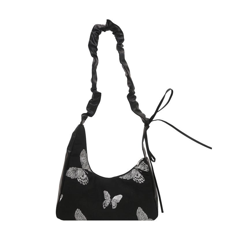 Stylish High-quality Embroidered Butterfly Shoulder Bag For Women In Elegant Gold And Silver Tones
Stylish High-quality Embroidered Butterfly Shoulder Bag For Women In Elegant Gold And Silver Tones