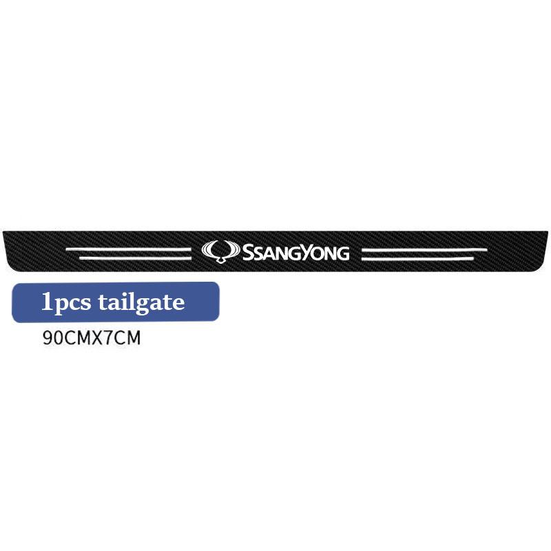 Doorsill Protective Sticker Tape for Ssangyong Actyon Rexton Korando Rodius Kyron Tivoli Musso XLV Stavic Turismo Accessories
Doorsill Protective Sticker Tape for Ssangyong Actyon Rexton Korando Rodius Kyron Tivoli Musso XLV Stavic Turismo Accessories