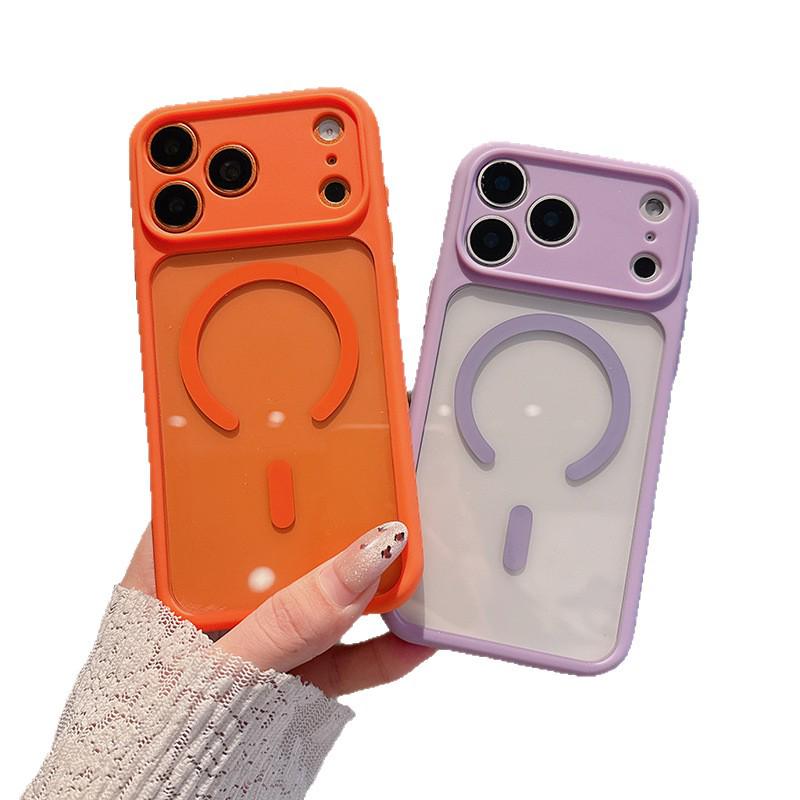Compatible iPhone 17 Pro Max Transparent Magnetic Case: Precise Apertures, 16/15 Full Coverage, 14 Anti-Slip Protection. 17 Pro Max
Compatible iPhone 17 Pro Max Transparent Magnetic Case: Precise Apertures, 16/15 Full Coverage, 14 Anti-Slip Protection. 17 Pro Max
