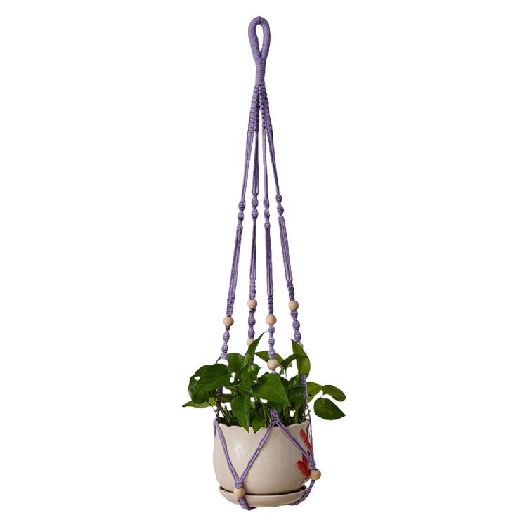 Plant Hanger Indoor Outdoor Hanging Plant Holders Handmade Plant Hanger Cotton Rope Planter for Small Plant Pots фіолетовий
Plant Hanger Indoor Outdoor Hanging Plant Holders Handmade Plant Hanger Cotton Rope Planter for Small Plant Pots фіолетовий