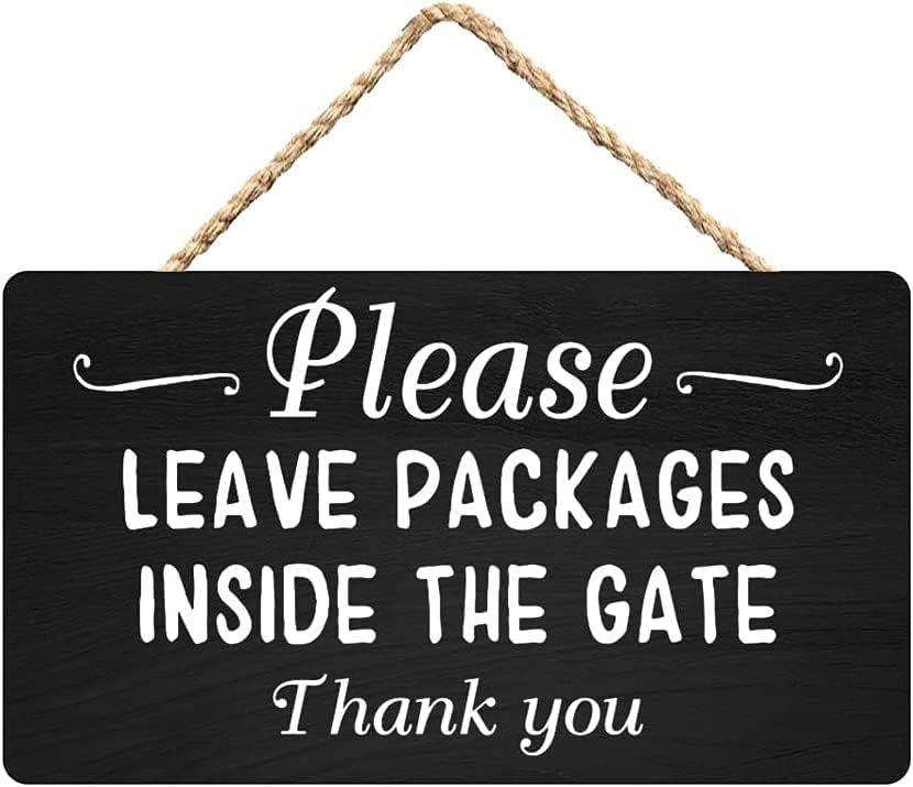 Tin Sign Leave Packages Inside Gate Funny Novelty Metal Sign Retro Wall Decor for Home Gate Garden Bars Restaurants Cafes Office 20x30cm(7.8x11.8inch)
Tin Sign Leave Packages Inside Gate Funny Novelty Metal Sign Retro Wall Decor for Home Gate Garden Bars Restaurants Cafes Office 20x30cm(7.8x11.8inch)