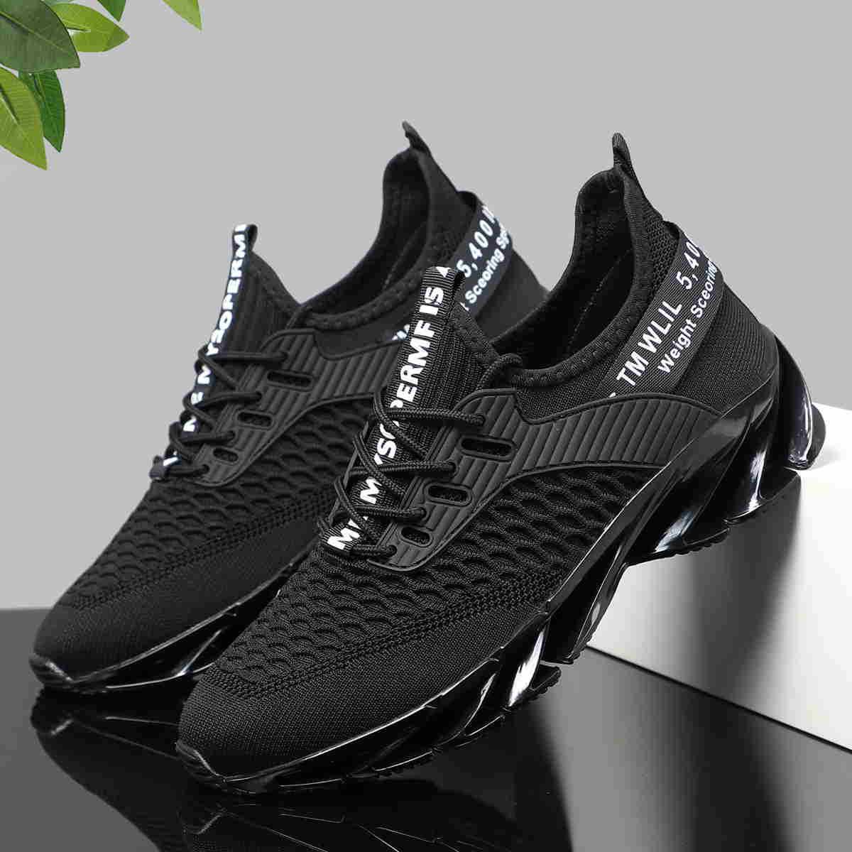 Men s Lightweight Breathable Mesh Sneakers - Trendy Casual Running Shoes with a Versatile Blade Design 38
Men s Lightweight Breathable Mesh Sneakers - Trendy Casual Running Shoes with a Versatile Blade Design 38