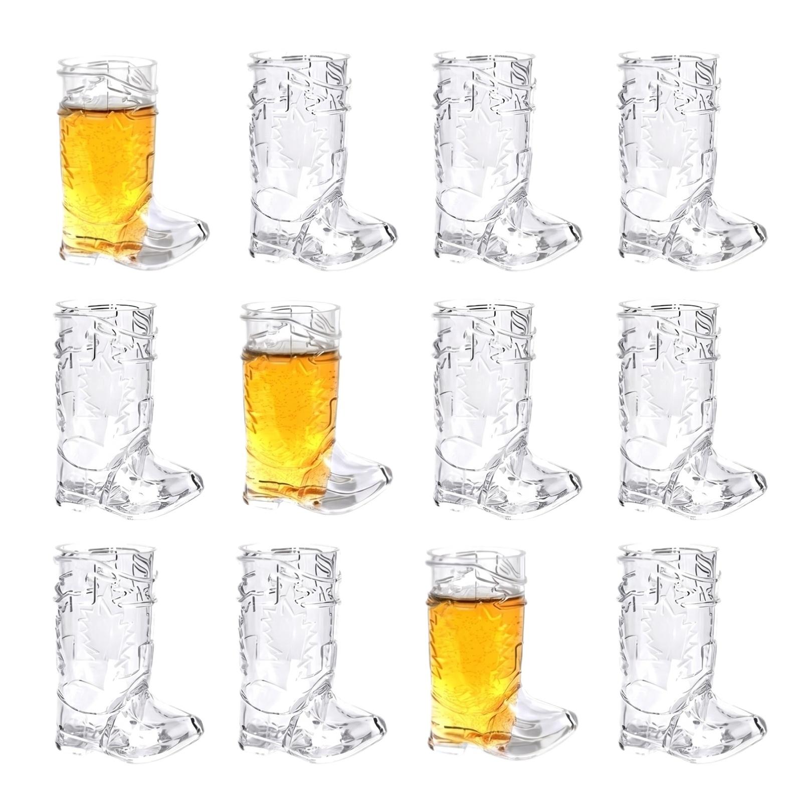 20pc Cowboy Boot Plastic Shot Glasses Set Durable Novelty Western Style Drinkware Party Accessories Clear Material One Size білий
20pc Cowboy Boot Plastic Shot Glasses Set Durable Novelty Western Style Drinkware Party Accessories Clear Material One Size білий