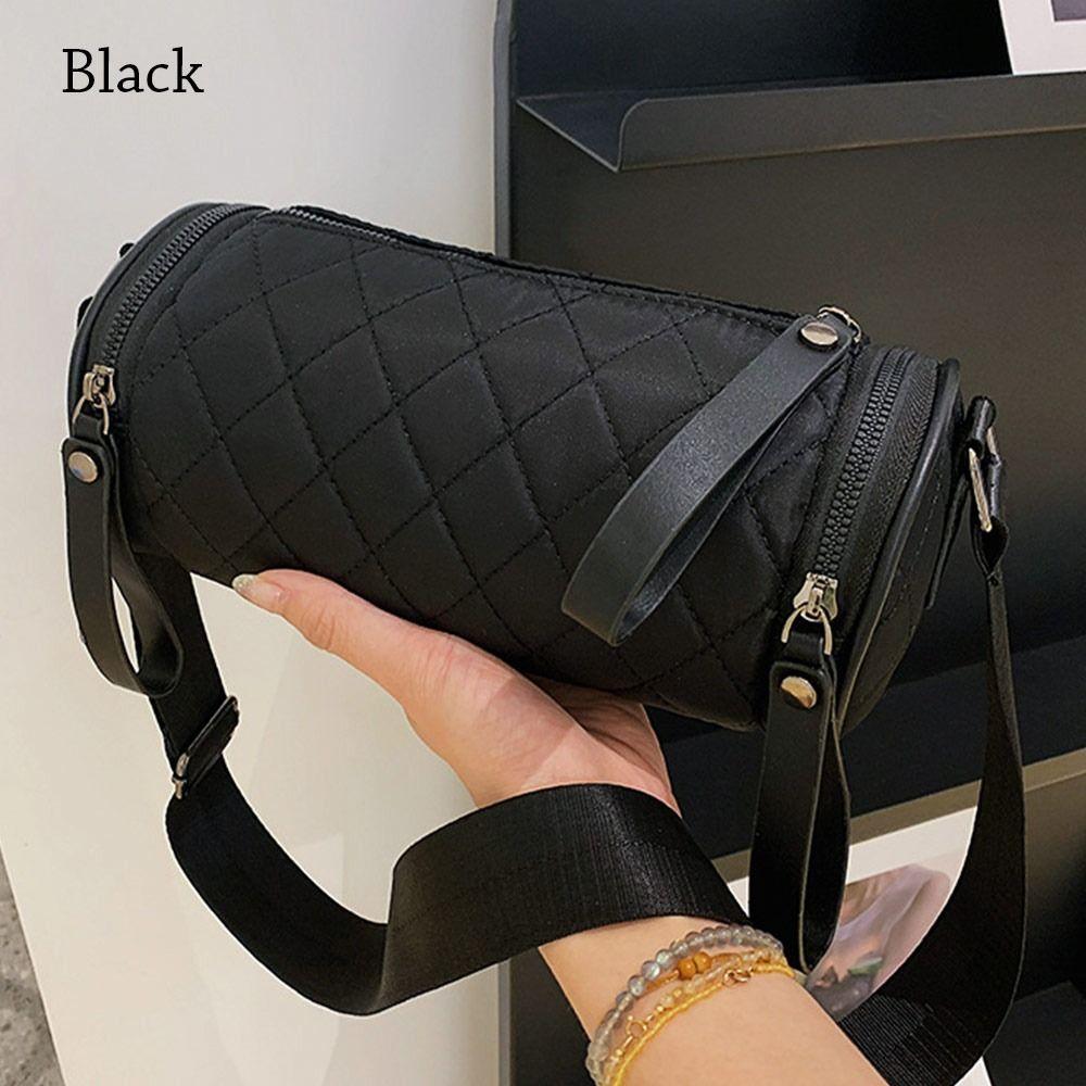 Fashion Bags for Women Diamond Lattice Cylinder Pillow Bag Female Exquisite Shoulder Bag Crossbody Handbag Messenger Satchel чорний
Fashion Bags for Women Diamond Lattice Cylinder Pillow Bag Female Exquisite Shoulder Bag Crossbody Handbag Messenger Satchel чорний