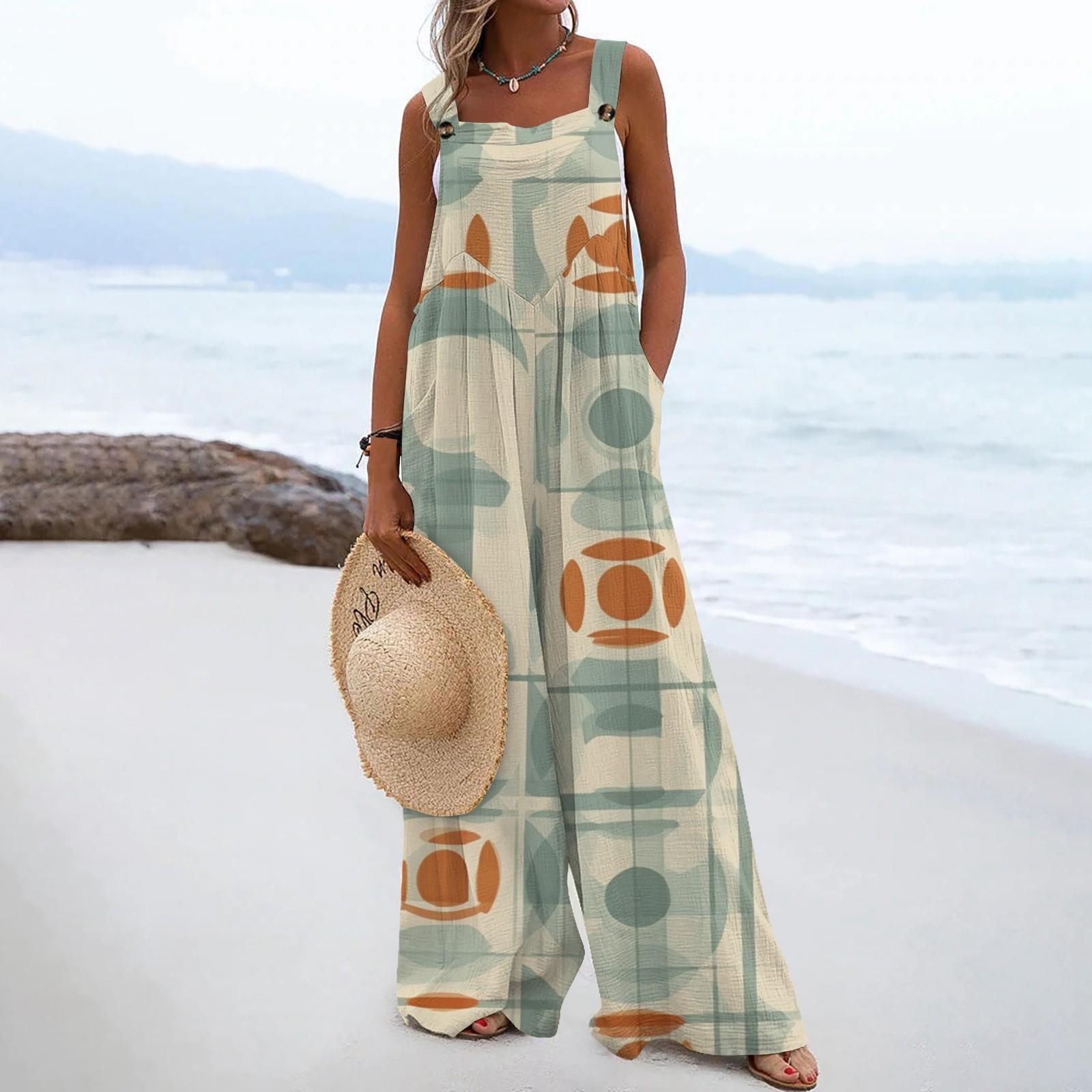 Женские комбинезоны, повседневные комбинезоны с широкими штанинами и принтом, комбинезоны без рукавов с карманами, наряды S
Женские комбинезоны, повседневные комбинезоны с широкими штанинами и принтом, комбинезоны без рукавов с карманами, наряды S