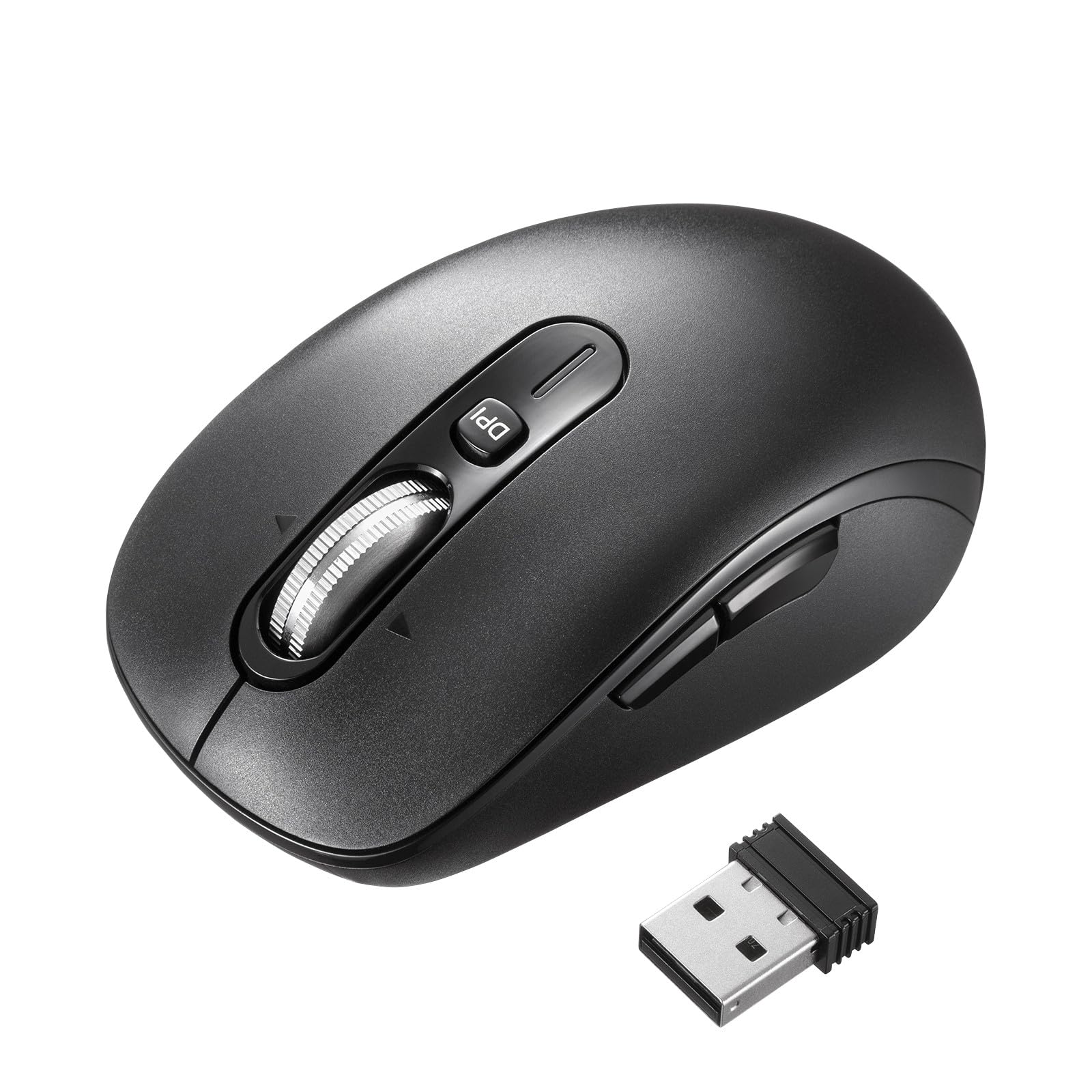 Sanwa Supply Silent Wireless Mouse (Tilt Wheel, High-Speed Scrolling) MA-WBS530BK чорний
Sanwa Supply Silent Wireless Mouse (Tilt Wheel, High-Speed Scrolling) MA-WBS530BK чорний