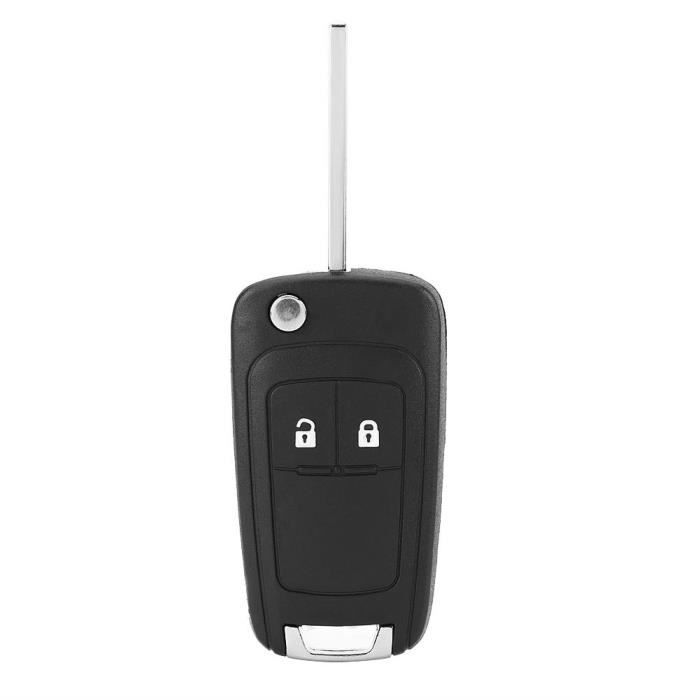 ARAMOX coque de clé Étui à télécommande pliable à 2 boutons pour clé de voiture pour Vauxhall Opel Astra Insignia
ARAMOX coque de clé Étui à télécommande pliable à 2 boutons pour clé de voiture pour Vauxhall Opel Astra Insignia