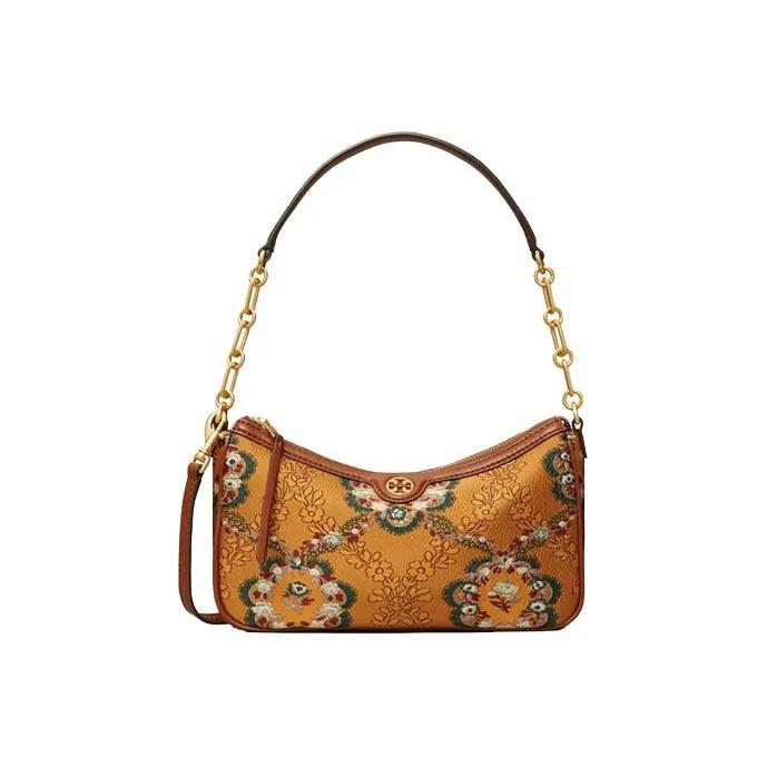 TORY BURCH T Monogram Simple and Elegant Satin and Leather Shoulder Bag for Women - Sunset Campfire Yellow Basic set bag (bag+dust bag) жовтий
TORY BURCH T Monogram Simple and Elegant Satin and Leather Shoulder Bag for Women - Sunset Campfire Yellow Basic set bag (bag+dust bag) жовтий