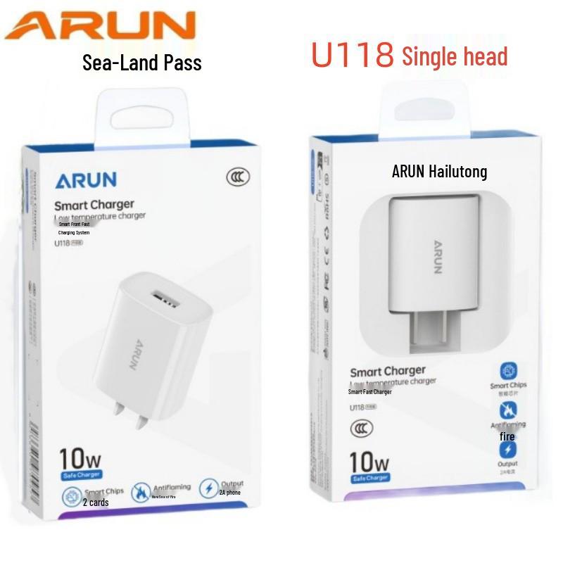 Hailutong U118 2.1A Fast Charger Set for Apple, Android & LeTV - 3C Certified. Single Head (Premium Box) білий
Hailutong U118 2.1A Fast Charger Set for Apple, Android & LeTV - 3C Certified. Single Head (Premium Box) білий