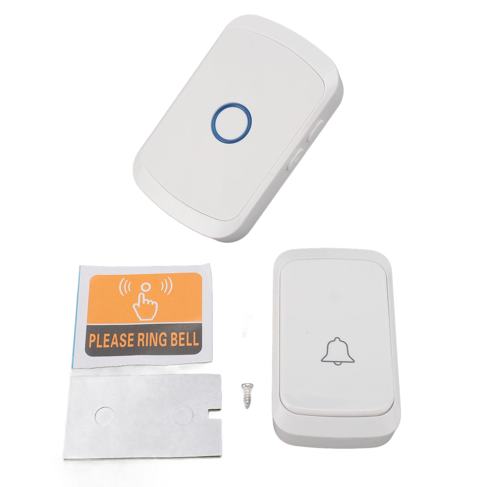 Звонок для беременных без пробивки отверстий, интеллектуальная система оповещения о вызове медсестры, звонок для пожилых людей White US Plug
Звонок для беременных без пробивки отверстий, интеллектуальная система оповещения о вызове медсестры, звонок для пожилых людей White US Plug