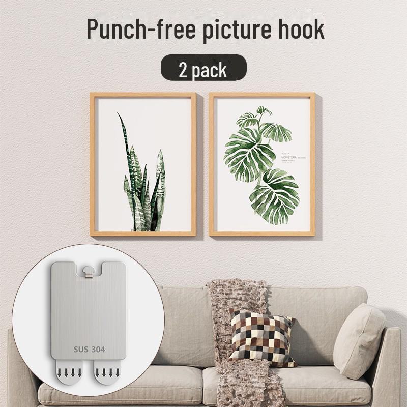 Безслідний настінний гачок для кріплення фотографій та картин
Безслідний настінний гачок для кріплення фотографій та картин