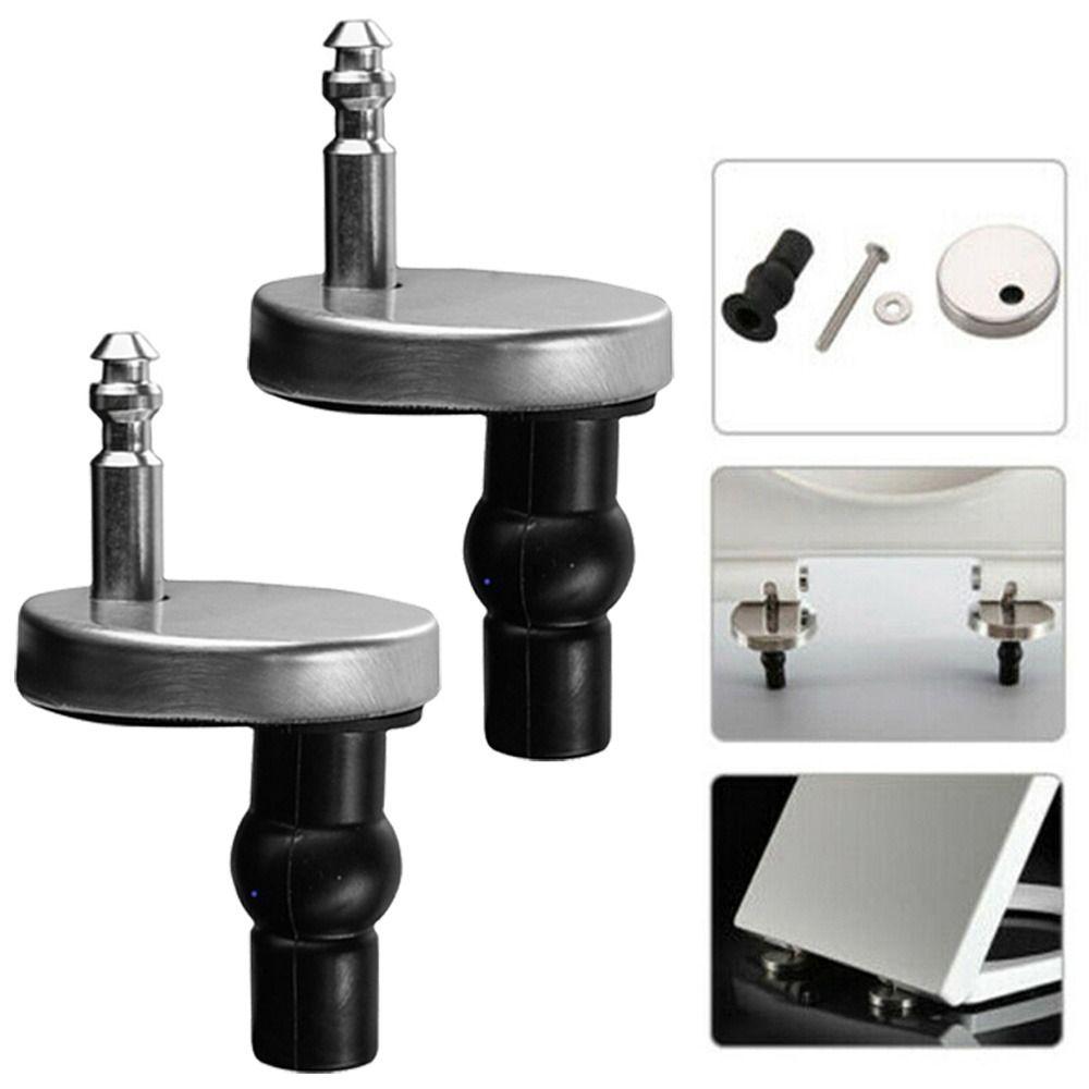 Soft Toilet Seat Hinges Replacement Toilet Seats Top Fix Hinge Universal for 2pcs Bathroom
Soft Toilet Seat Hinges Replacement Toilet Seats Top Fix Hinge Universal for 2pcs Bathroom