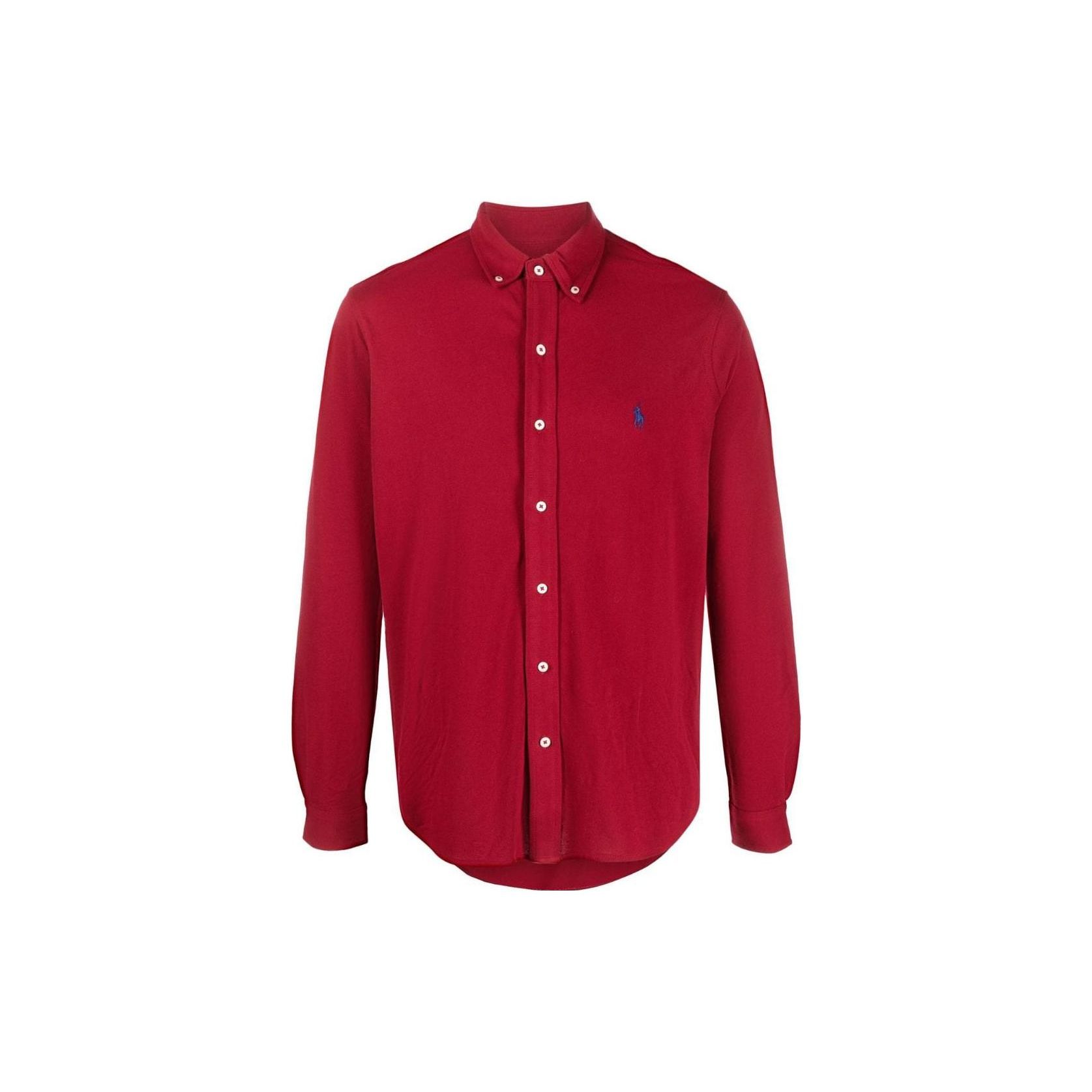 Polo Ralph Lauren Solid Logo Embroidered Long Sleeve Polo Shirt Men tops 710654408-080 S
Polo Ralph Lauren Solid Logo Embroidered Long Sleeve Polo Shirt Men tops 710654408-080 S