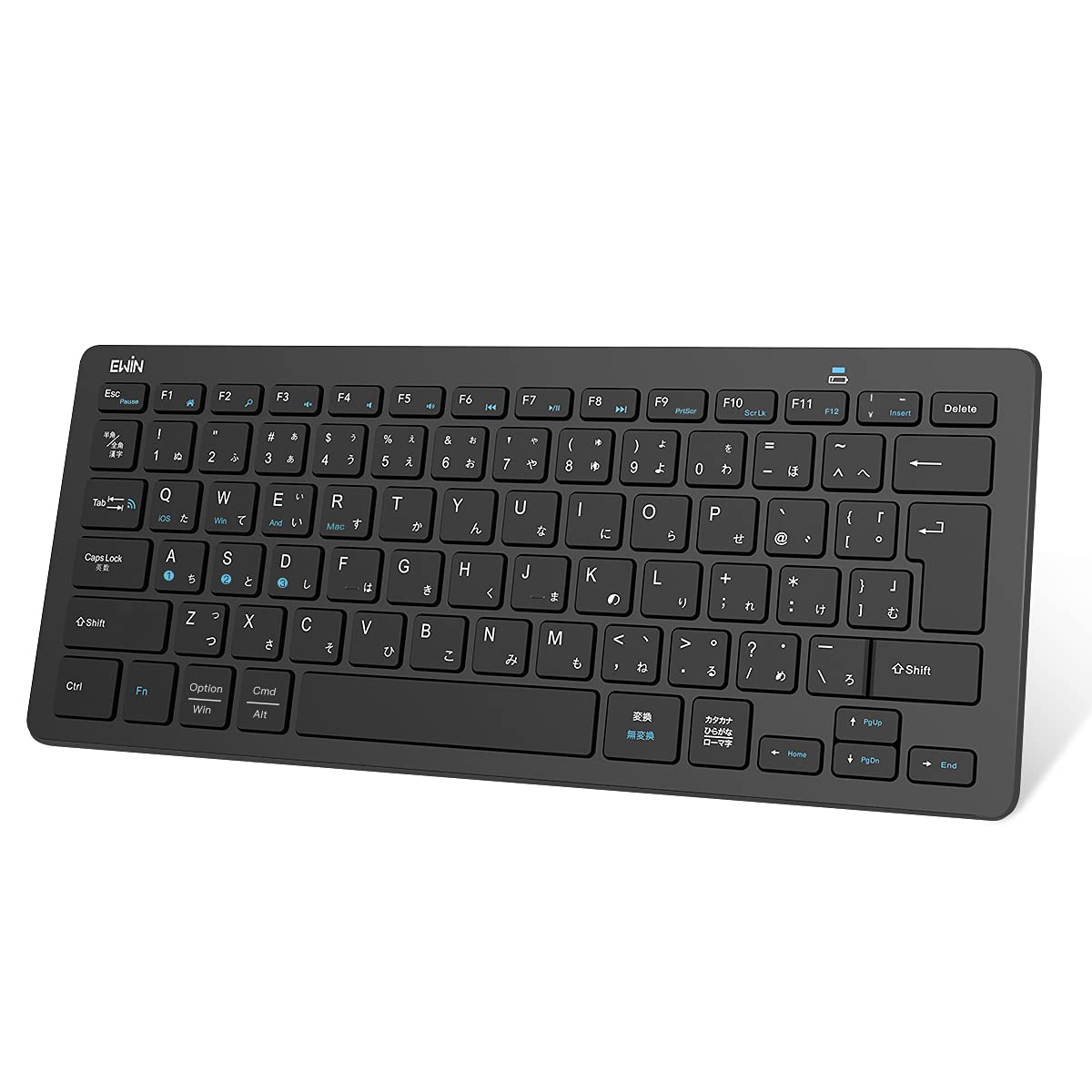 Ewin Wireless Small JIS Japanese Compatible with Multiple Free Switch between 3 Ultra Japanese Instruction Black Keyboard, Bluetooth, Keyboard, чорний
Ewin Wireless Small JIS Japanese Compatible with Multiple Free Switch between 3 Ultra Japanese Instruction Black Keyboard, Bluetooth, Keyboard, чорний