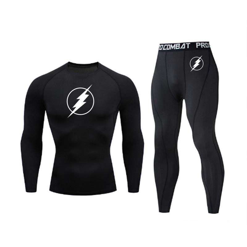 Men s Quick-Dry Long Sleeve Sports Tights and T-shirt Set XXXL - Triple Extra Large
Men s Quick-Dry Long Sleeve Sports Tights and T-shirt Set XXXL - Triple Extra Large