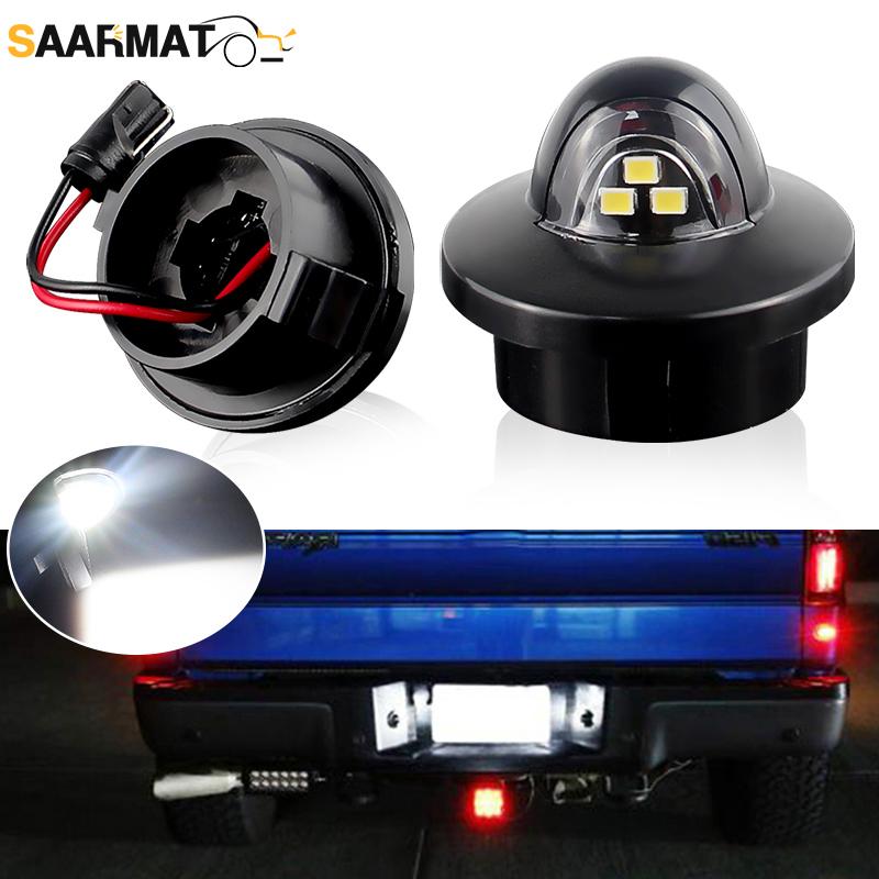 2pcs For Ford F-150 90-14 Superduty F-250 F350 F-450 F-550 90-16 Expedition 97-02 Ranger 83-11 LED Number License Plate Lights
2pcs For Ford F-150 90-14 Superduty F-250 F350 F-450 F-550 90-16 Expedition 97-02 Ranger 83-11 LED Number License Plate Lights
