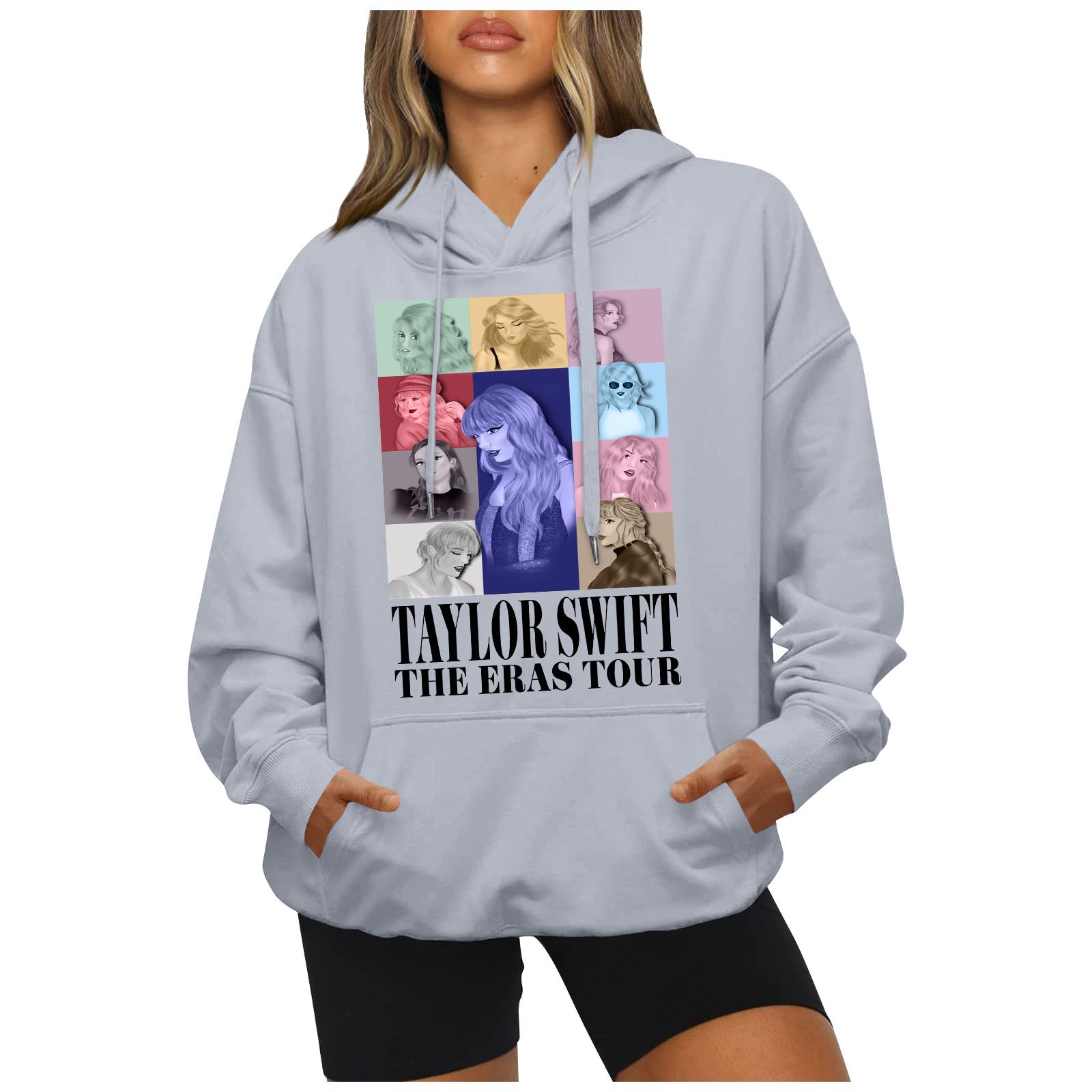 Women s Fashion Loose Casual Daily Long Sleeve Loose Crewneck Sweatshirts Daily Long Sleeve Top Pullover Sweatshirts L
Women s Fashion Loose Casual Daily Long Sleeve Loose Crewneck Sweatshirts Daily Long Sleeve Top Pullover Sweatshirts L