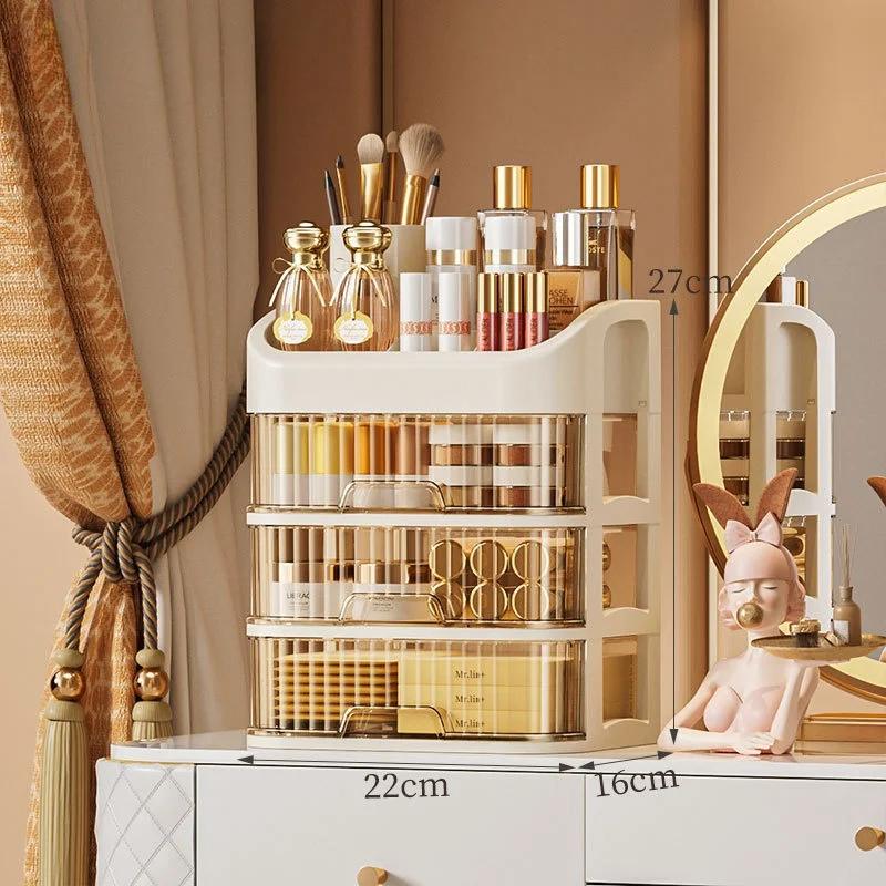 Настольный ящик для хранения косметики, пылезащитный органайзер, роскошные средства по уходу за кожей, маска для лица, помада, пластиковый контейнер для хранения
Настольный ящик для хранения косметики, пылезащитный органайзер, роскошные средства по уходу за кожей, маска для лица, помада, пластиковый контейнер для хранения