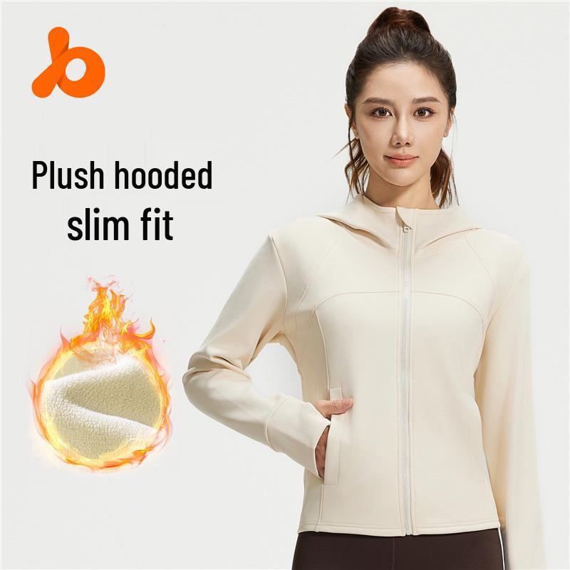 Juyi Hall Women s Fleece-Lined Hooded Yoga Jacket for Autumn/Winter - Loose & Casual Style L
Juyi Hall Women s Fleece-Lined Hooded Yoga Jacket for Autumn/Winter - Loose & Casual Style L