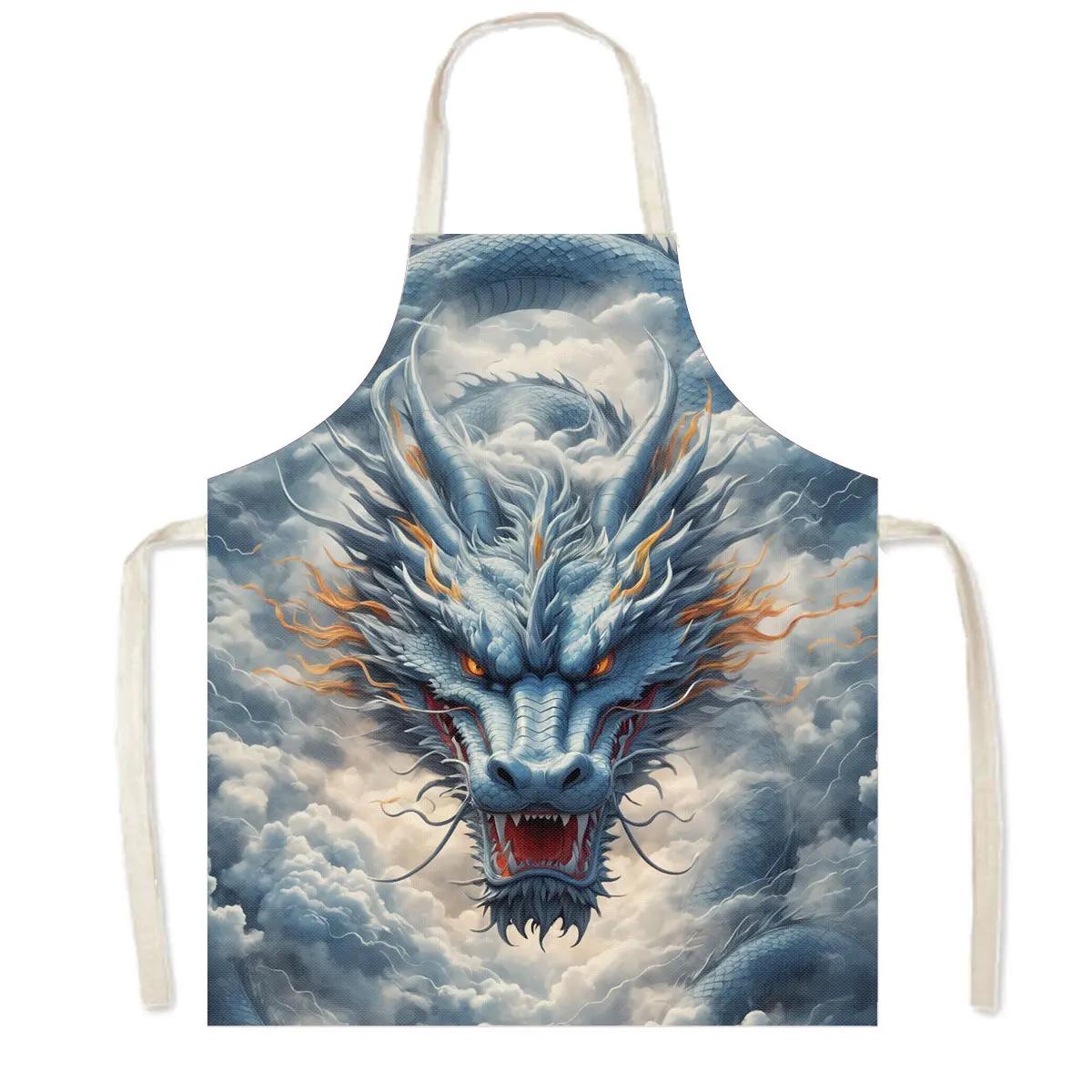 Mysterious Chinese Dragon Print Kitchen Apron Women Men Baking Home Cleaning Clothes Aprons Chef Waiter Barber Pinafore Gift 38X47cm
Mysterious Chinese Dragon Print Kitchen Apron Women Men Baking Home Cleaning Clothes Aprons Chef Waiter Barber Pinafore Gift 38X47cm