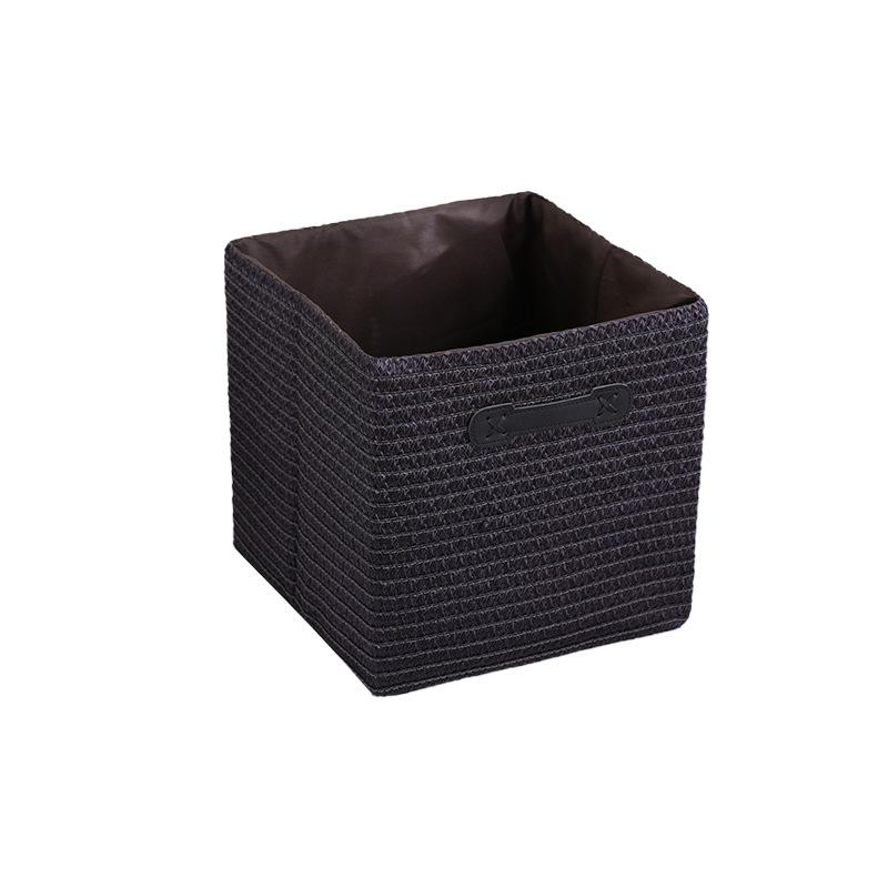 Cotton Woven Square Storage Basket - Home Organizer for Toys & Snacks Light Black
Cotton Woven Square Storage Basket - Home Organizer for Toys & Snacks Light Black