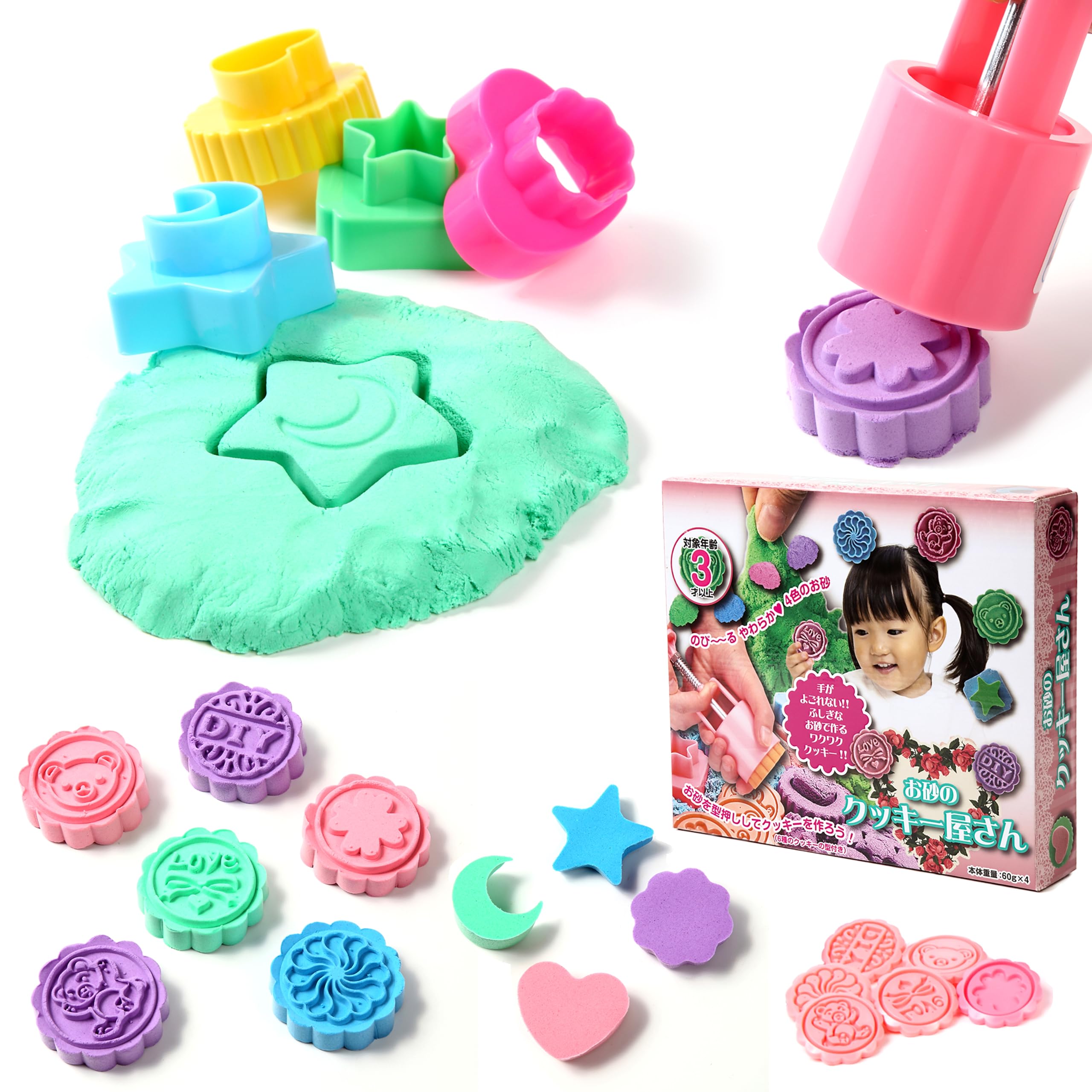Kitwell Kitwell Silky Sand Cookie Shop Set Clay Infant Indoor Sandbox Sand Play Sand Clay розовый
Kitwell Kitwell Silky Sand Cookie Shop Set Clay Infant Indoor Sandbox Sand Play Sand Clay розовый