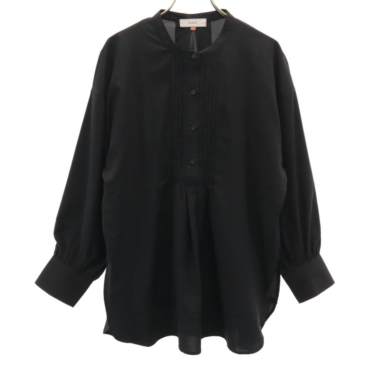 HusHusH Long sleeve Vintage Satin Tuck Tunic blouse L black Women Used
HusHusH Long sleeve Vintage Satin Tuck Tunic blouse L black Women Used