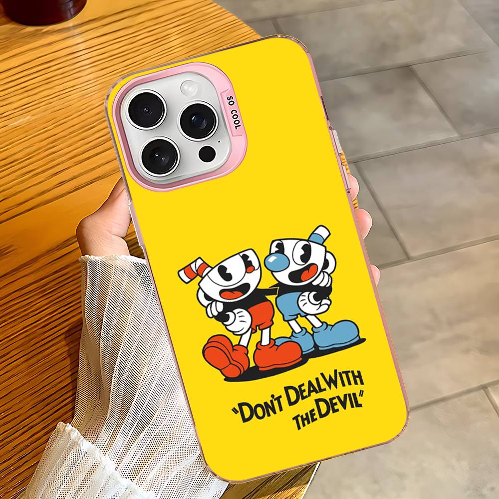 Cute Cuphead Phone Case For IPhone 17 16 15 14 11 12 13 Pro Max Plus Pro Colored Silver Cover iPhone 13 pro
Cute Cuphead Phone Case For IPhone 17 16 15 14 11 12 13 Pro Max Plus Pro Colored Silver Cover iPhone 13 pro
