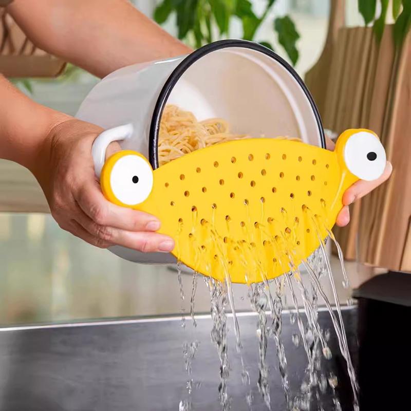 Multifunction Pp Material Cooking Tool Fun Shape Pot Drain Pan Strainer Liquid Drainer Kitchen Colander Strainer жовтий
Multifunction Pp Material Cooking Tool Fun Shape Pot Drain Pan Strainer Liquid Drainer Kitchen Colander Strainer жовтий