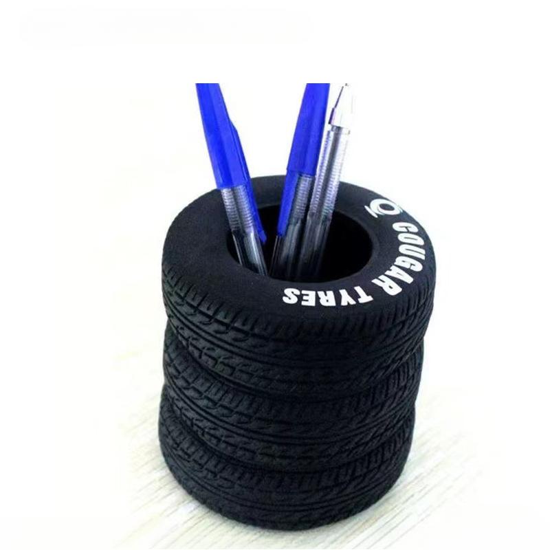 1 pcs Creative Tire Shaped Design Pen Holder Office Desktop Ornament and Multifunctional Organizer for Students and Home Decor
1 pcs Creative Tire Shaped Design Pen Holder Office Desktop Ornament and Multifunctional Organizer for Students and Home Decor