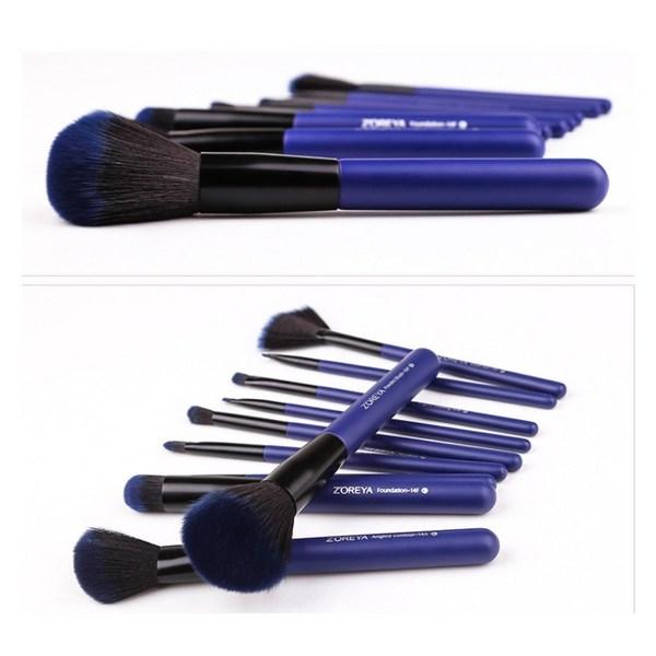ZOREYA Bliss Makeup Brush Set 10 Pieces + Pouch ZOREYA, Purplish Blue, the most popular beauty accessory in Korea
ZOREYA Bliss Makeup Brush Set 10 Pieces + Pouch ZOREYA, Purplish Blue, the most popular beauty accessory in Korea