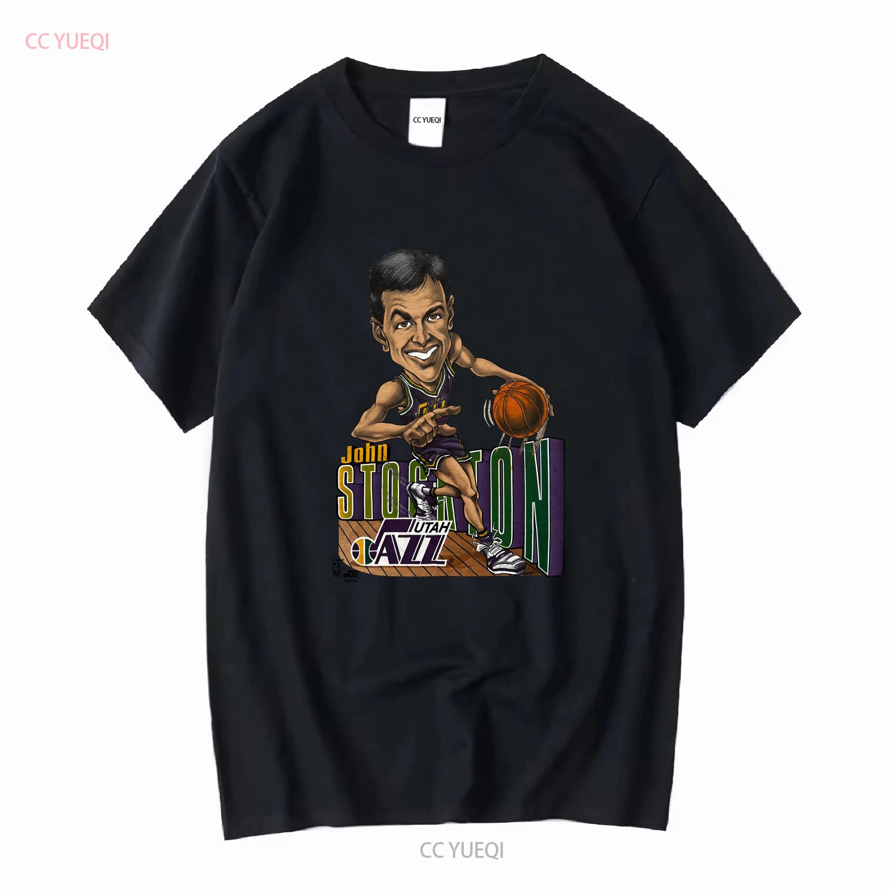 90s John Stockton Jazz T shirt size XL X077 long or short sleeves vintage Washed Soft Stretched homme designer clothes 4XL
90s John Stockton Jazz T shirt size XL X077 long or short sleeves vintage Washed Soft Stretched homme designer clothes 4XL