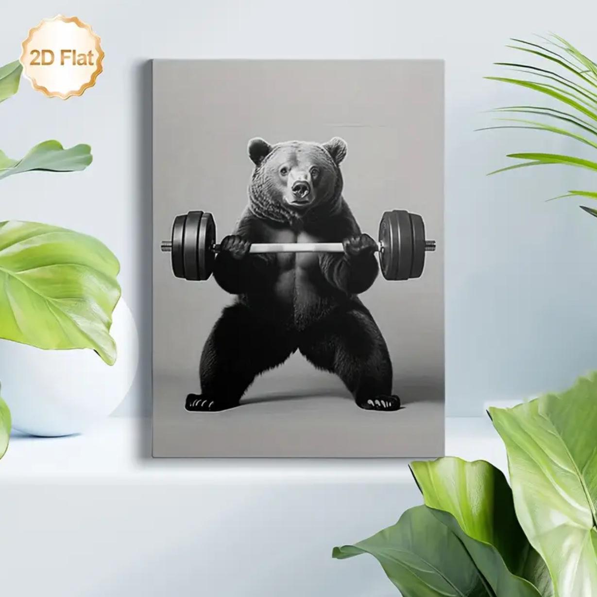 Cyberpunk Violent Bear Cartoon Wall Art for Boys E-sports Room and Bedroom 20x25
Cyberpunk Violent Bear Cartoon Wall Art for Boys E-sports Room and Bedroom 20x25