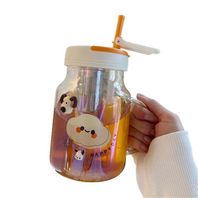 И Уоллес Громит Пачакко Наклейка Стеклянная чашка Высокая температура Подарок Сопротивление Cloud