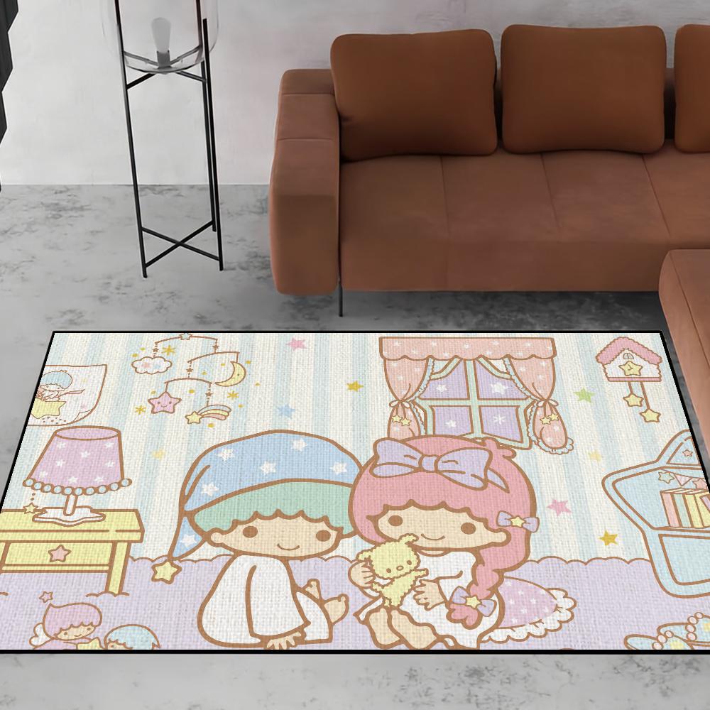 Cartoon L-Little T-Twin S-Stars Cute Door Mat For Living Room Bedside Decoration Bed Floor Bath Entrance Carpet Large Rug SJR40x60CM
Cartoon L-Little T-Twin S-Stars Cute Door Mat For Living Room Bedside Decoration Bed Floor Bath Entrance Carpet Large Rug SJR40x60CM