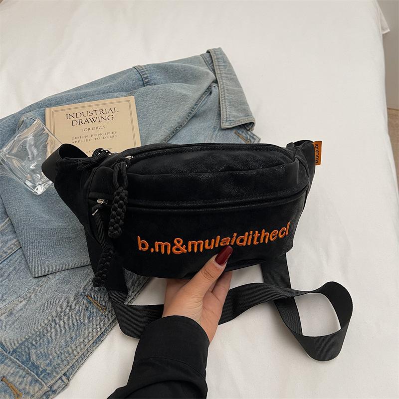 Premium Textured Breast Bag Women S Trendy Fashion Sports Shoulder Bag Casual Versatile Slanted Shoulder Bag чорний
Premium Textured Breast Bag Women S Trendy Fashion Sports Shoulder Bag Casual Versatile Slanted Shoulder Bag чорний