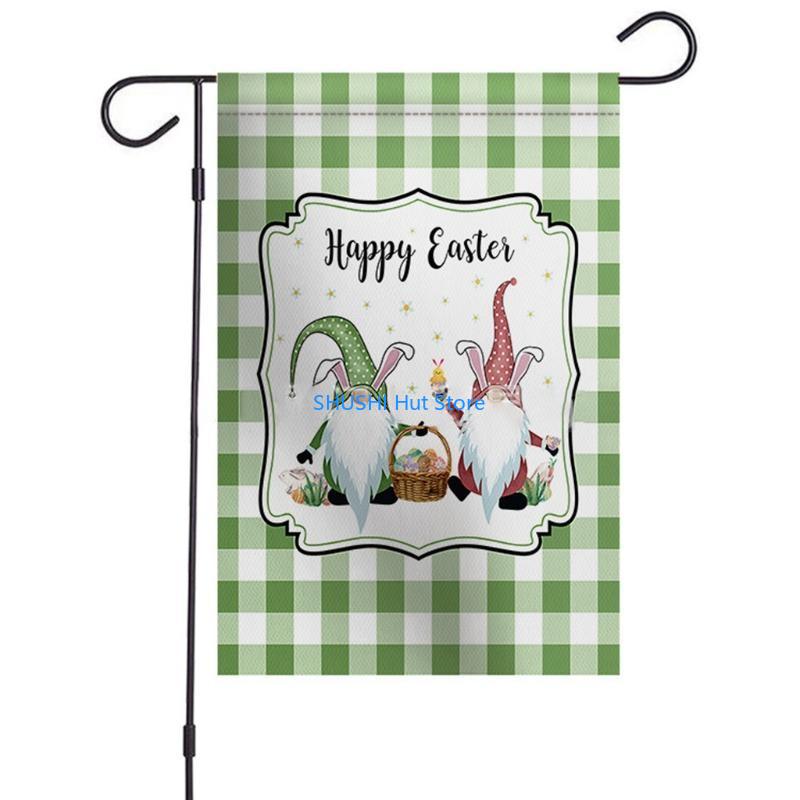 Home Garden Flag Colorful Cartoon Rabbit Gnomes Print Easter Non-Woven Yard for Banner Backdrop Party Deco D57B
Home Garden Flag Colorful Cartoon Rabbit Gnomes Print Easter Non-Woven Yard for Banner Backdrop Party Deco D57B