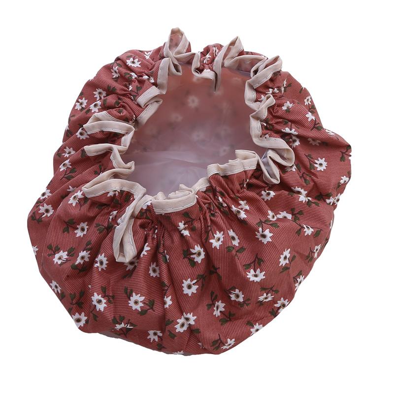 Многоразовые двухслойные шапочки для душа, шапочки для ванны для волос, женские шапочки для шампуня с мультяшным цветочным принтом One Size
Многоразовые двухслойные шапочки для душа, шапочки для ванны для волос, женские шапочки для шампуня с мультяшным цветочным принтом One Size