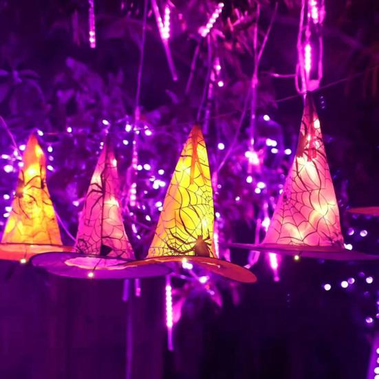 Yousheng 6/8 Pcs Halloween Witch Hat Light Up Waterproof Witch Hat with Remote Control Outdoor Garden Yard Decoration for Halloween Parties Weddings 8pcs
Yousheng 6/8 Pcs Halloween Witch Hat Light Up Waterproof Witch Hat with Remote Control Outdoor Garden Yard Decoration for Halloween Parties Weddings 8pcs