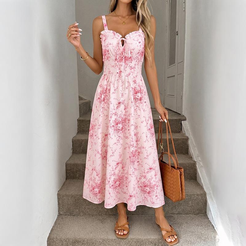 Women s Fashion Summer Spring Flower Pattern Print Sleeveless Suspenders High Waist Casual Dresses XL
Women s Fashion Summer Spring Flower Pattern Print Sleeveless Suspenders High Waist Casual Dresses XL