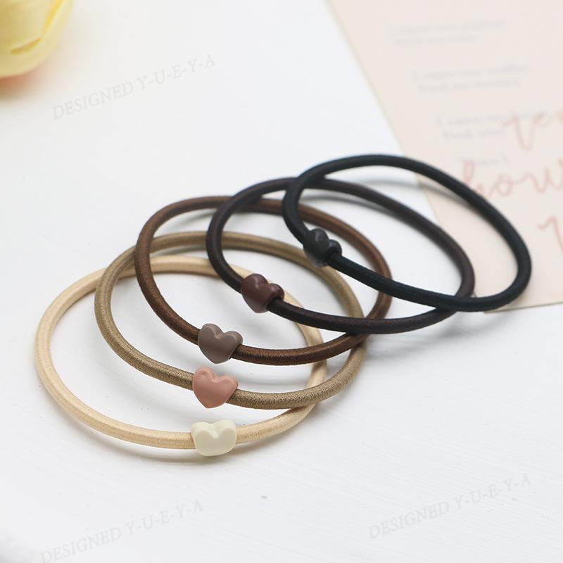 5 шт. Прості та модні, М які тонкі гумки для волосся, Маленька форма серця, Елегантний високий хвіст, Висока еластичність, Гумка для волосся, Аксесуар для волосся
5 шт. Прості та модні, М які тонкі гумки для волосся, Маленька форма серця, Елегантний високий хвіст, Висока еластичність, Гумка для волосся, Аксесуар для волосся