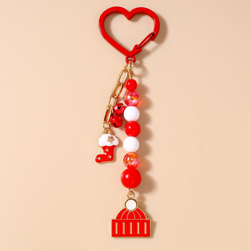 Cute Christmas Keychain Women Girls Santa Claus Snowman Key Ring Pendants for Handbag Decor DIY Handmade New Year Jewelry Gift
Cute Christmas Keychain Women Girls Santa Claus Snowman Key Ring Pendants for Handbag Decor DIY Handmade New Year Jewelry Gift