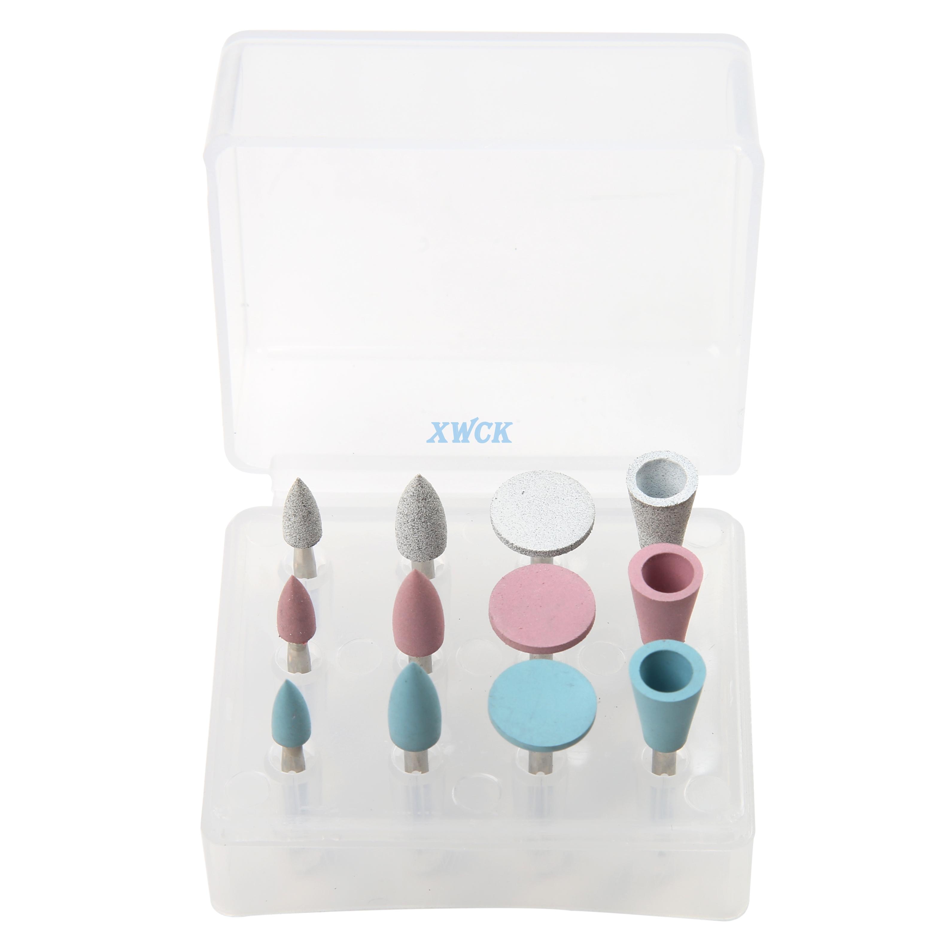 12Pcs/Set Mix Dental Silicone Rubber Grinding Heads Teeth Polisher Low-speed Machine Composite Flnish and Polish For Dentist
12Pcs/Set Mix Dental Silicone Rubber Grinding Heads Teeth Polisher Low-speed Machine Composite Flnish and Polish For Dentist