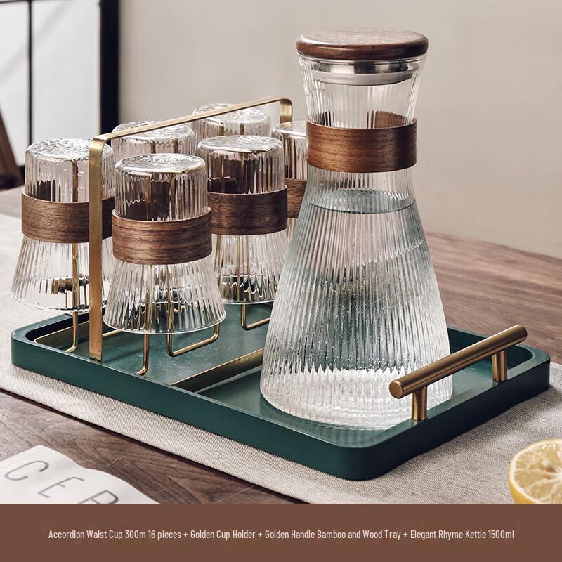 Chaxun Chinese Glass Teapot Set with 6 Cups
Chaxun Chinese Glass Teapot Set with 6 Cups