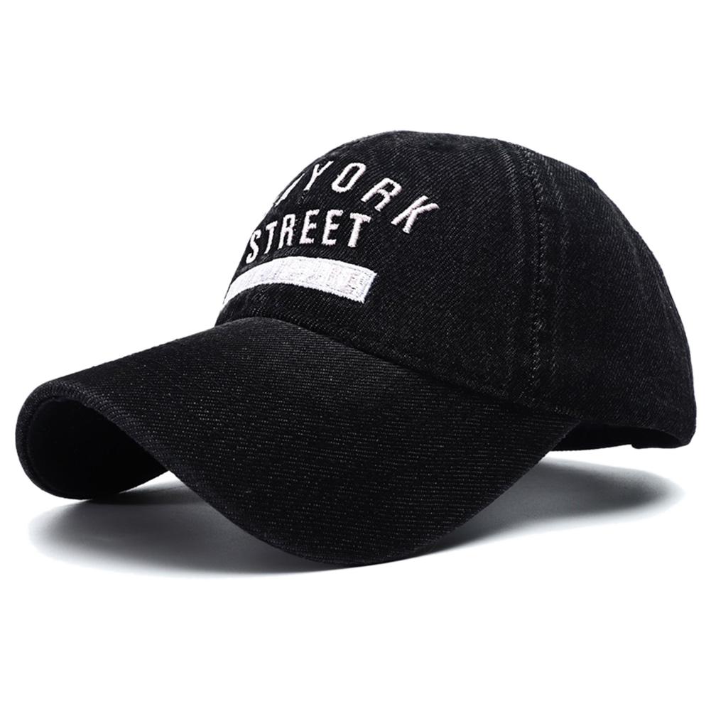 Unisex Vintage New York Embroidery Washed Denim Baseball Cap Adjustable Snapback Hat Sun Protection Visor Hats for Men Women Adjustable чорний
Unisex Vintage New York Embroidery Washed Denim Baseball Cap Adjustable Snapback Hat Sun Protection Visor Hats for Men Women Adjustable чорний