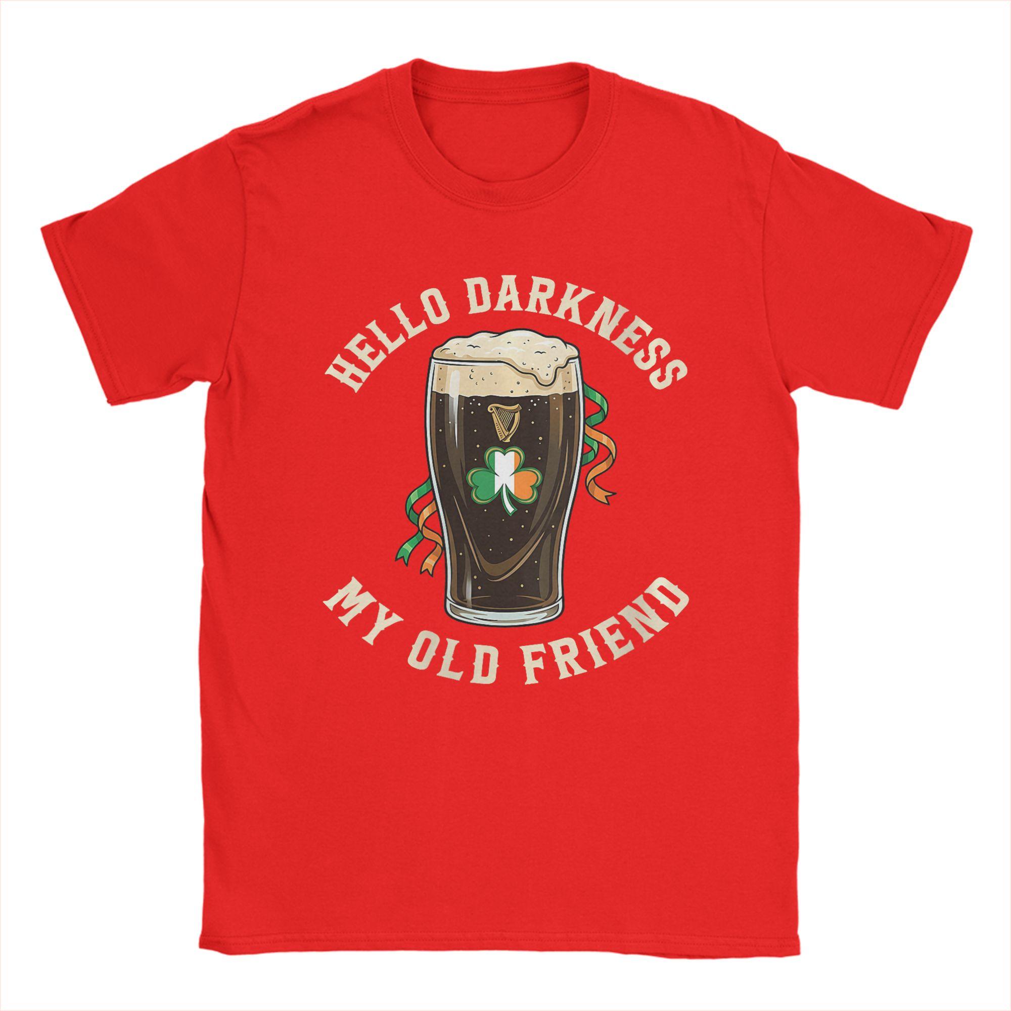 Womens Hello Darkness My Old Friend Irish Beer Patricks Day Humor TShirt Summer Trendy Cool TShirts Unisex Pure Cotton Tees S
Womens Hello Darkness My Old Friend Irish Beer Patricks Day Humor TShirt Summer Trendy Cool TShirts Unisex Pure Cotton Tees S