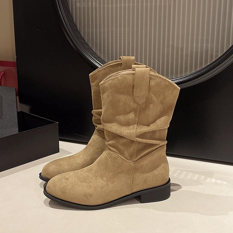 Корейская версия модных остроносых ботильонов на толстом каблуке, ботильоны средней высоты, новые осенне-зимние, ретро короткие ботинки, ботинки Мартин 40 хаки
Корейская версия модных остроносых ботильонов на толстом каблуке, ботильоны средней высоты, новые осенне-зимние, ретро короткие ботинки, ботинки Мартин 40 хаки