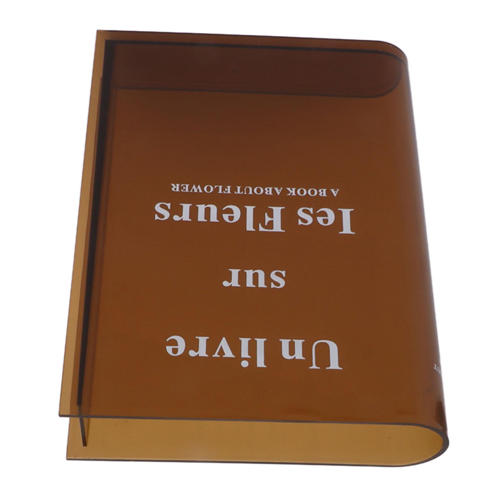 Book Vase for Flowers Acrylic Decorative Transparent Clear Book Shape Flower Vase for Home Living Room
Book Vase for Flowers Acrylic Decorative Transparent Clear Book Shape Flower Vase for Home Living Room