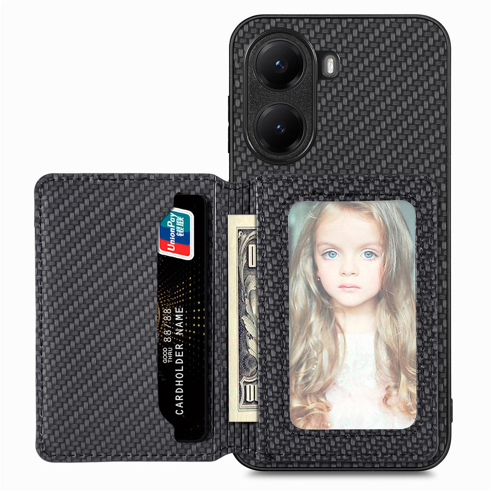 For Xiaomi Poco X7 Pro 5G Case RFID Blocking Carbon Fiber Leather Phone Back Cover with Card Holder Brown
For Xiaomi Poco X7 Pro 5G Case RFID Blocking Carbon Fiber Leather Phone Back Cover with Card Holder Brown